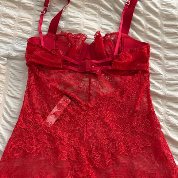 * Victoria’s Secret * dream angels lace mini slip - M - NWT - Valentine’s Day - Picture 6 of 9